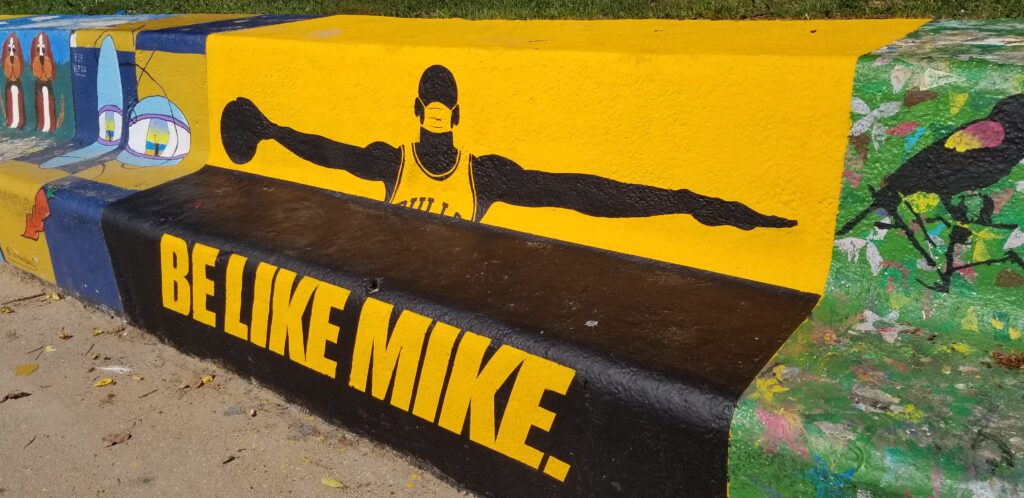 Matthew Lee Rosen's Be Like, Michael Jordan Mural in Rogers Park